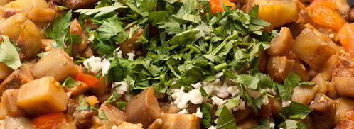 соте из баклажанов. Шаг 5