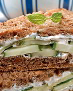 Английские сэндвичи с огурцами