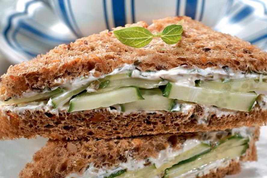 Рецепт английских сэндвичей с огурцами