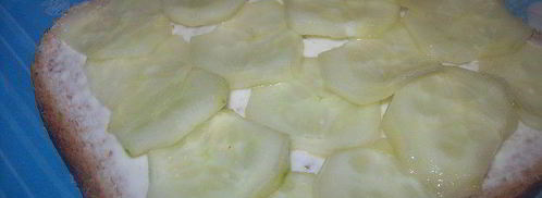 английские сэндвичи с огурцом. Шаг 3