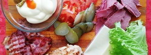 клаб-сэндвичи с хлебом из булгура. Шаг 15