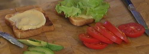 классический клаб-сэндвич с домашним майонезом. Шаг 12