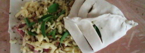 ленивый стромболи — итальянский сэндвич. Шаг 9