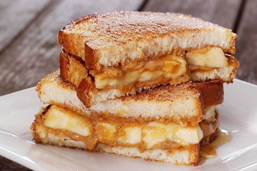 Рецепт сладкого сэндвича с шоколадом и грушей