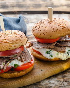 Сэндвич с бараниной