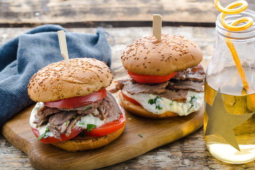 Рецепт сэндвича с бараниной