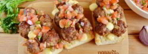 сэндвич с мясными шариками. Шаг 10