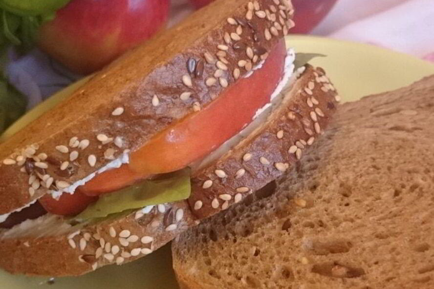 Рецепт сэндвича с нектарином