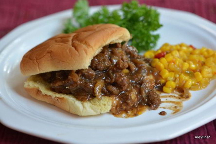 Рецепт сэндвича слоппи джо