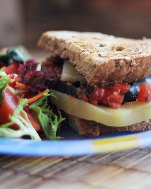 Сэндвичи с осенними овощами