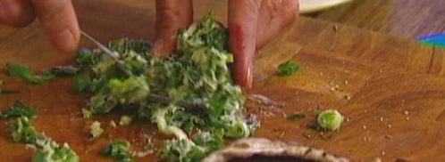 сэндвичи с портобелло, шалотом и чесночным майонезом. Шаг 6