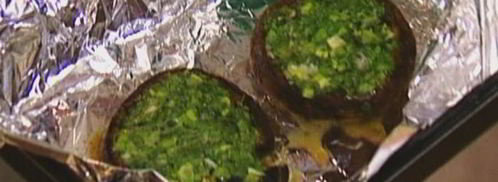 сэндвичи с портобелло, шалотом и чесночным майонезом. Шаг 7