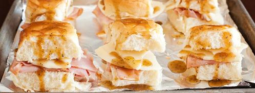 сэндвичи с ветчиной и сыром. Шаг 13