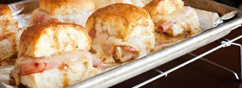 сэндвичи с ветчиной и сыром. Шаг 14