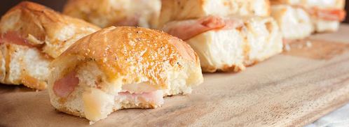 сэндвичи с ветчиной и сыром. Шаг 15