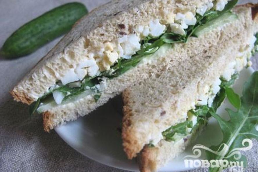 Рецепт сэндвичей с яйцом