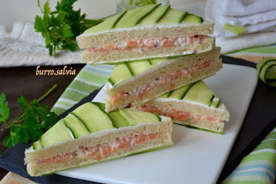 Рецепт сэндвичей весенних