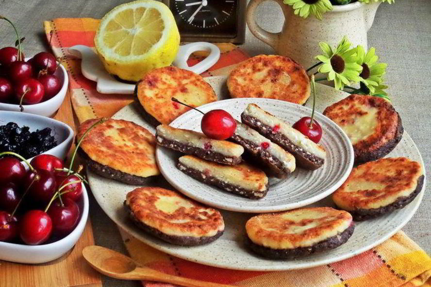 Рецепт сырников сэндвичи