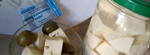 сыр фета из коровьего молока. Шаг 10