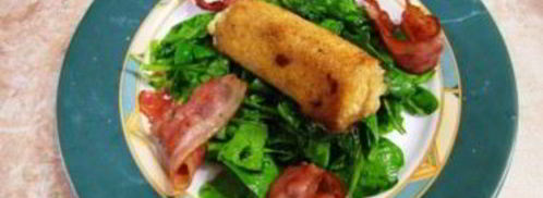 сыр на сковороде. Шаг 5