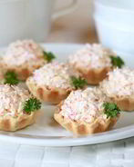 Начинка для тарталеток с крабовыми палочками