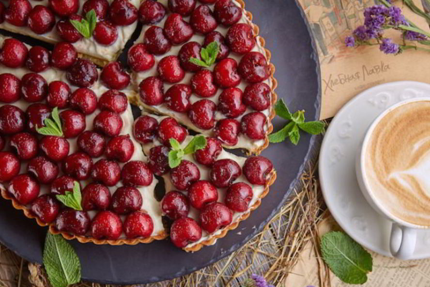 Рецепт тарталетки с черешней