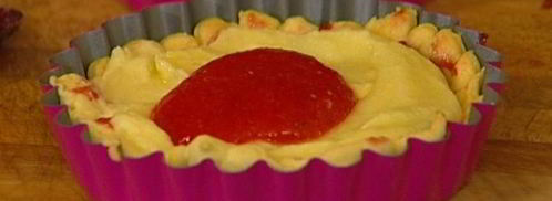 тарталетки с белым шоколадом и клубникой. Шаг 8