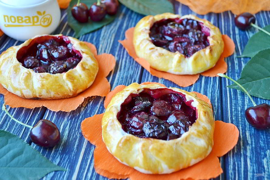 Рецепт тарталеток с черешней