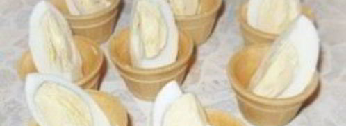 тарталетки с черной икрой. Шаг 3