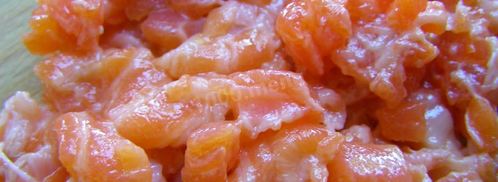 тарталетки с красной рыбой. Шаг 2