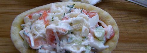 тарталетки с красной рыбой. Шаг 11