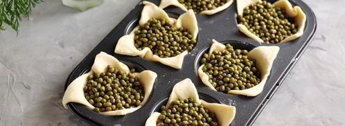 тарталетки с курицей, грибами и сыром. Шаг 3