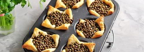 тарталетки с курицей, грибами и сыром. Шаг 8