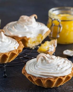 Тарталетки с лимонным кремом