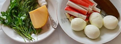 тарталетки с начинкой из крабовых палочек. Шаг 5