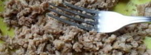 тарталетки с печенью трески и яйцом. Шаг 3