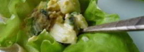 тарталетки с печенью трески и яйцом. Шаг 7