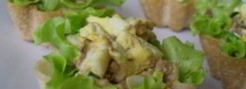 тарталетки с печенью трески и яйцом. Шаг 8