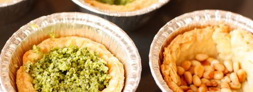 тарталетки с песто и креветками. Шаг 10