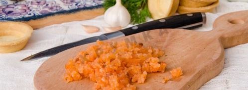 тарталетки с семгой и сыром. Шаг 3