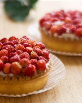 Тарталетки с земляникой