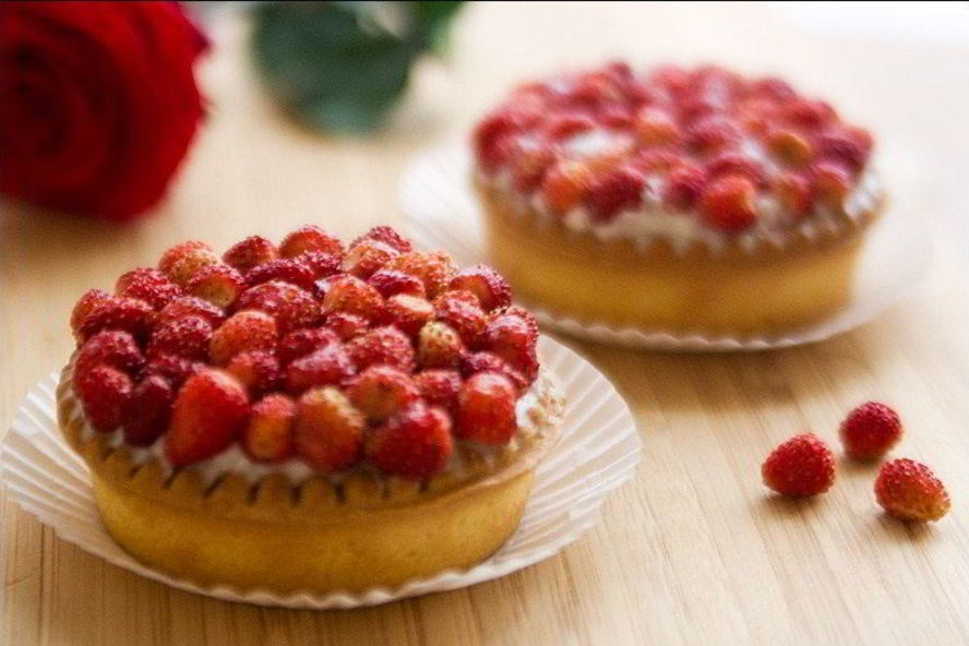 Рецепт тарталеток с земляникого