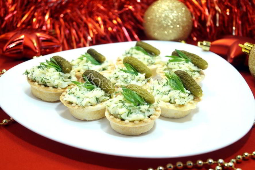 Рецепт тарталеток закусочных