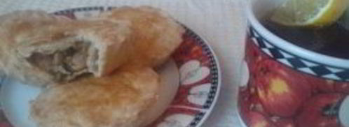 закрытые тарталетки с курицей и грибами. Шаг 17