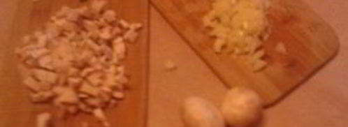 закрытые тарталетки с курицей и грибами. Шаг 7