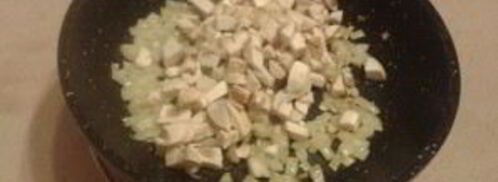 закрытые тарталетки с курицей и грибами. Шаг 8