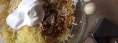 закуска в тарталетках собачки. Шаг 3