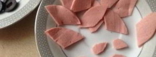 закуска в тарталетках собачки. Шаг 6