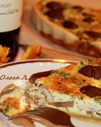 Грибной тарт