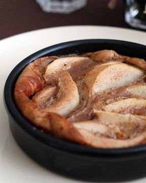 Грушево-миндальный тарт